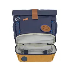 Lässig- Kindergartenrucksack - Rolltop - Little Gang, Navy