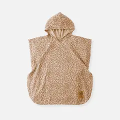 Cloby – UV Poncho in Leopard Brown – UPF 50+