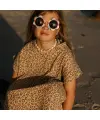 Cloby – UV Poncho in Leopard Brown – UPF 50+