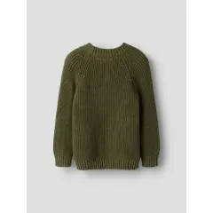 LilAtelier - Strickpullover Modell: Planet - Winter Moss