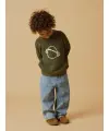 LilAtelier - Strickpullover Planet - Winter Moss