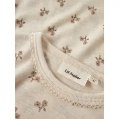 LilAtelier - Kleinkind Woll-Longsleeve - Turtledove Flower