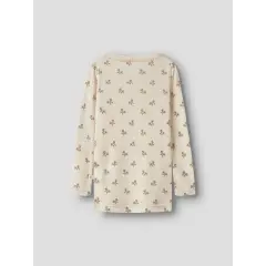 LilAtelier - Kleinkind Woll-Longsleeve - Turtledove Flower