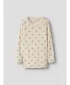 LilAtelier - Kleinkind Woll-Longsleeve - Turtledove Flower
