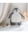 Ava & Yves - Babyrassel Pinguin - dunkles anthrazit