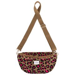 Zwillingsherz - Modell: Crossbody im leo Print - Farbe:pink