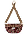 Zwillingsherz - Modell: Crossbody im leo Print - Farbe:pink