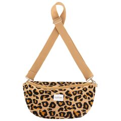Zwillingsherz - Modell: Crossbody im leo Print - Farbe: camel