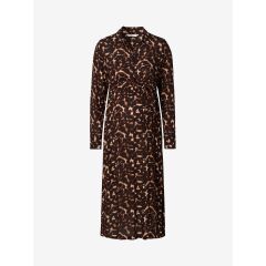 Noppies - Dress nursing LS midi AOP - Farbe: Shopping Bag