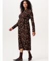 Noppies - Dress nursing LS midi AOP - Farbe: Shopping Bag
