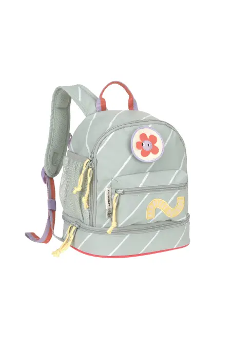Lässig - Kindergartenrucksack - Mini Backpack - Happy Trails - Flower
