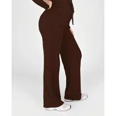 Love 2 Wait Pants Knit - Brown