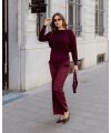 Love 2 Wait Pants - Burgundy