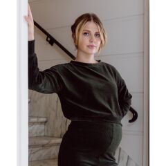 Love 2 Wait Rib Sweater - Olive