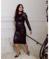 Love 2 Wait Dress Glitter - Black