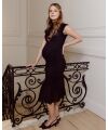 Love 2 Wait Dress Lace - Black