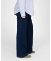 Love 2 Wait Jeans wide leg short - Dark Wash