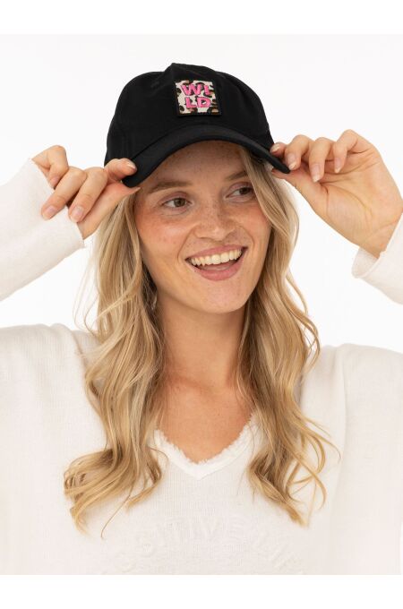 Zwillingsherz - Cap Modell: wild leo Farbe: black