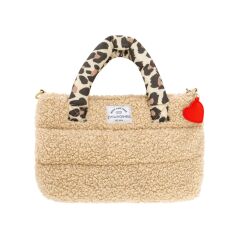 Zwillingsherz - Modell: Tasche Teddy Leo Classic - Farbe: beige