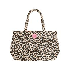 Zwillingsherz - Modell: Shopper "Leo allover"- Farbe: beige