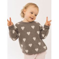 Zwillingsherz - Modell: Kids Herz Pulli 100% Cashmere