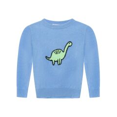 Zwillingsherz - Modell: Kids Dino Pulli 100% Cashmere