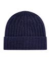 Zwillingsherz - Modell: Kids Mütze 100% Cashmere - Farbe: marine