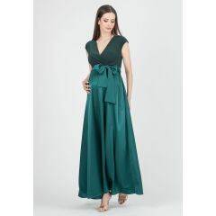 Attesa Maternity - Stillkleid Modell: Lucrezia - green