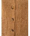 Zwillingsherz - Kuschel Cardigan - one size - camel