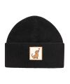 Zwillingsherz - Damen Mütze Modell: Wollmix "Dackel"-Farbe: black