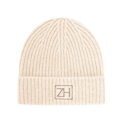 Zwillingsherz - Modell:100% Cashmere Mütze "ZH"-FB. taupe