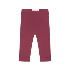 A tiny Story - baby pants Dark red