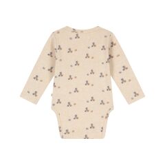 A tiny Story - baby romper long sleeve Beige melange
