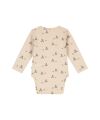 A tiny Story - baby romper long sleeve Beige melange