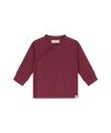 A tiny Story - baby t-shirt long sleeve Dark red