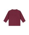 A tiny Story - baby t-shirt long sleeve Dark red