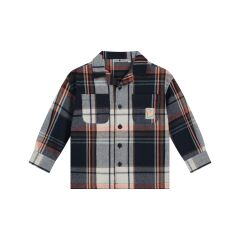 Stains&Stories - boys overshirt - Farbe: Indigo
