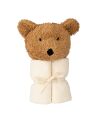 Wooly - MUSLIN COMFORTER WITH SOFT TOY - TEDDY - CARAMEL BROWN