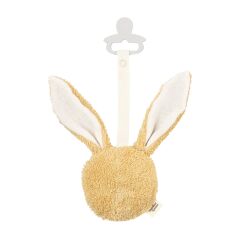 Wooly - PACIFIER HOLDER - BUNNY - AMBER