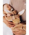 Wooly - PACIFIER HOLDER - BUNNY - AMBER