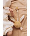 Wooly - PACIFIER HOLDER - BUNNY - AMBER