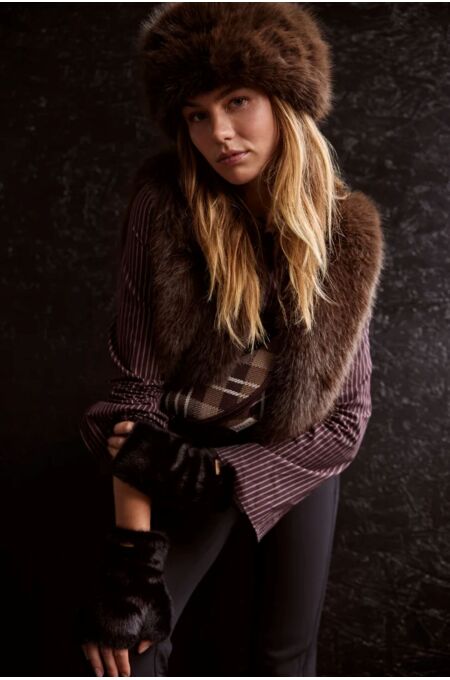 Barts- Weste Modell: Annaliese Gilet - dark Brown