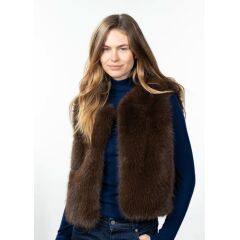 Barts- Weste Modell: Annaliese Gilet - dark Brown
