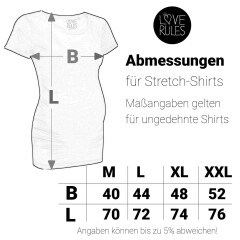 Umstandsmode Langarm-Shirt - Babyfüßchen - cool green XXL(42)